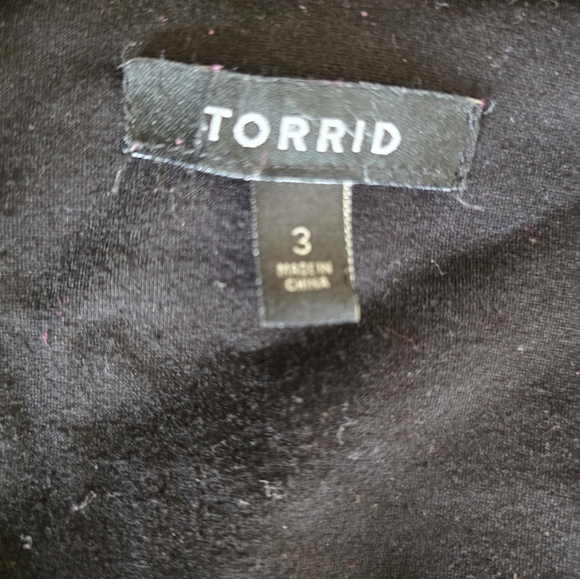 Torrid Women's Black Blazer Women's Size 3X. - Picture 6 of 7